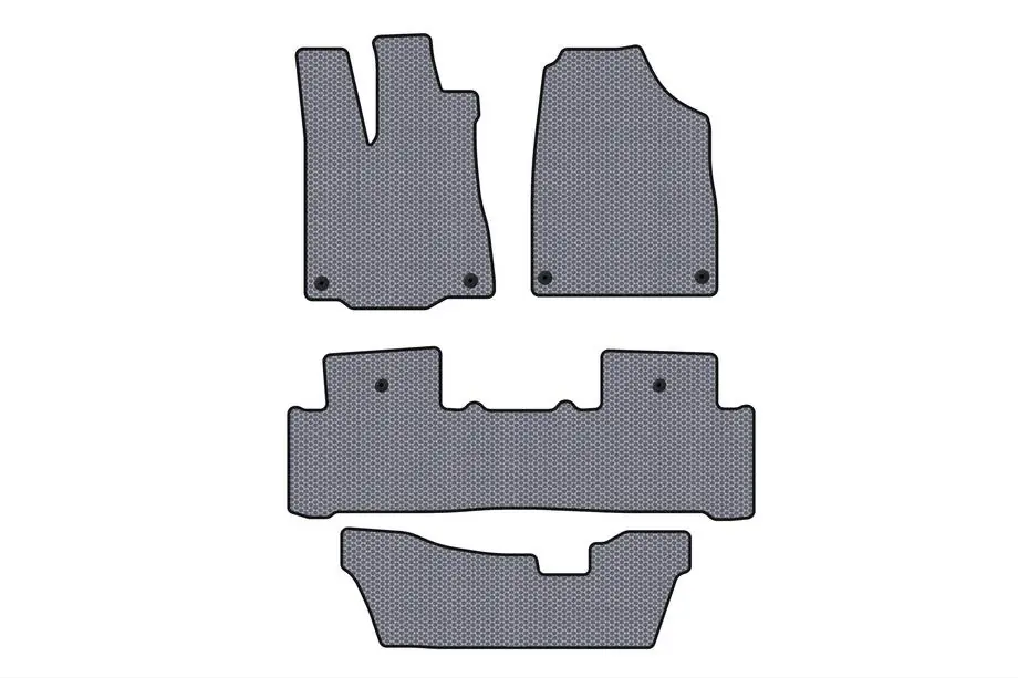 Acura MDX 2013–2020 Gummimattor Carsuit (3 rader, grå) Image
