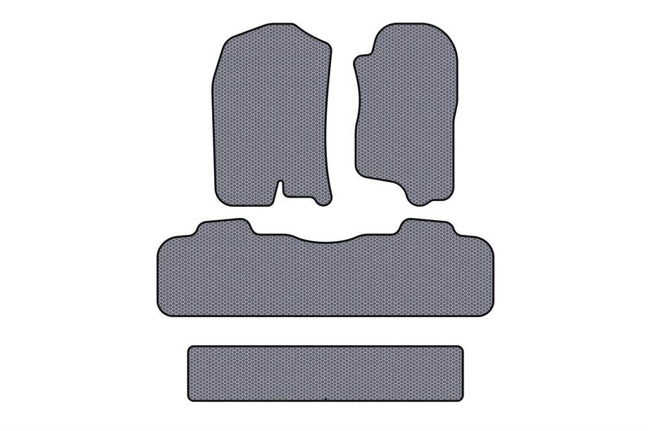 Chevrolet Tahoe 2007–2014 Gummimattor Carsuit (3 rader, 2007-2014, grå) Image
