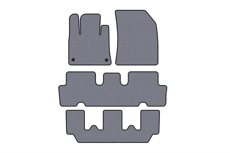 Citroen C-4 Picasso 2013–2022 Gummimattor Carsuit V1 (3 rader, grå) Image