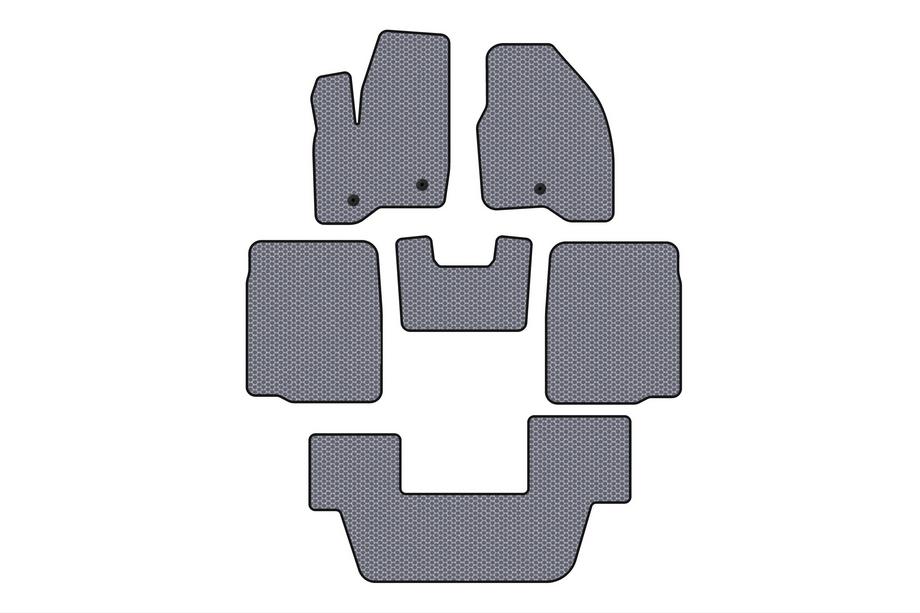 Ford Explorer 2011–2019 Gummimattor Carsuit (3 rader, 2011-2015, grå) Image