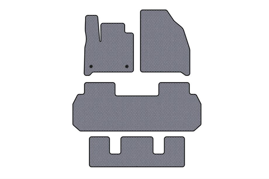 Chevrolet Traverse 2017– Gummimattor Carsuit (3 rader, grå) Image