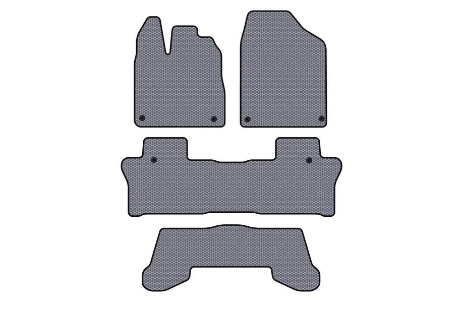 Honda Pilot 2015–2022 Gummimattor Carsuit (3 rader, grå) Image