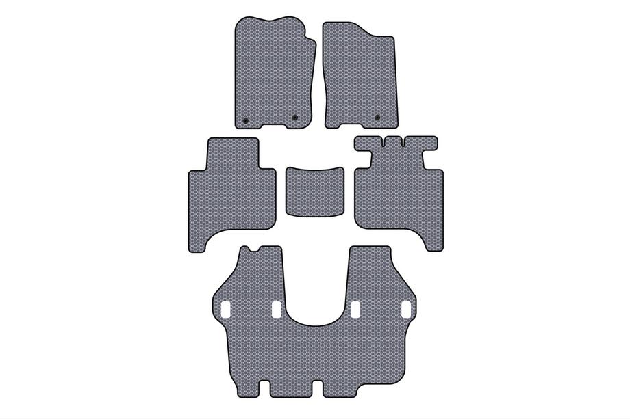 Infiniti QX56 2004–2010 Gummimattor Carsuit (3 rader, 2004-2008, grå) Image