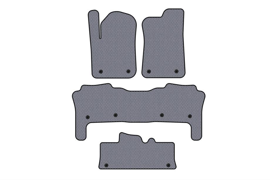 Infiniti QX56 2010–2013 Gummimattor Carsuit (3 rader, grå) Image