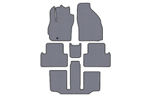 Mazda 5 2005–2009 Gummimattor Carsuit (3 rader, 7-sits, grå) foto 1