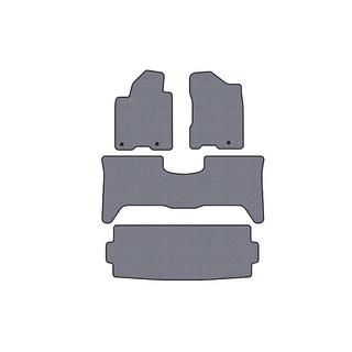 Gummimattor Carsuit (3 rader, 2003-2008 Grå) Nissan Armada 2003–2015 foto 1