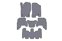 Nissan Pathfinder R51 2005–2014 Gummimattor till kupén Carsuit V1 (3 rader, grå, 2010-2014) foto 1