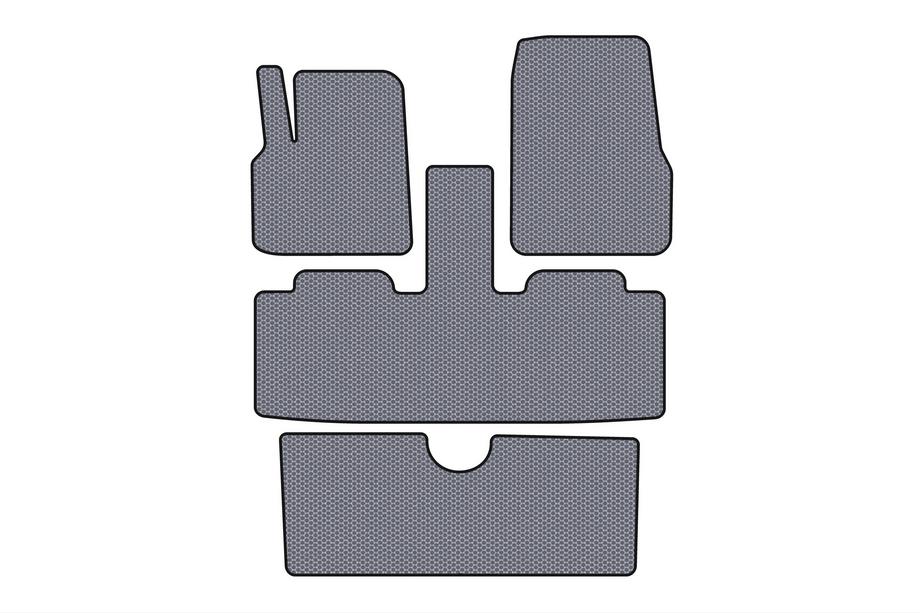 Renault Espace 2002–2014 Gummimattor Carsuit (3 rader, 7-sits, grå) Image