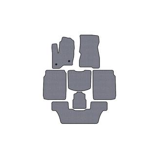 Carsuit gummimattor (3 rader, 2013-2019, grå) Ford Flex 2009–2019 foto 1