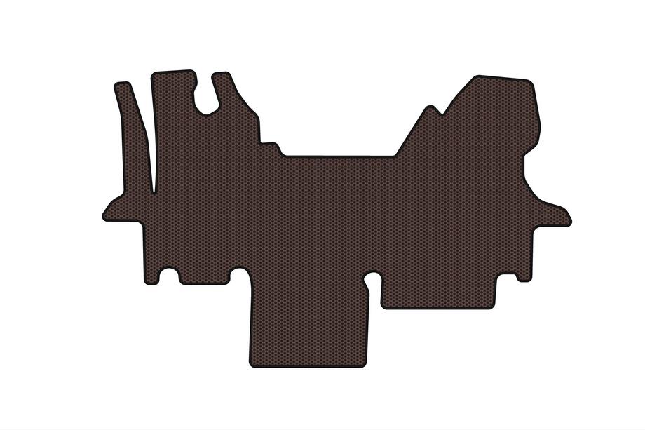 Renault Master 1998–2010 Gummimattor Carsuit (2003-2010, brun) Image