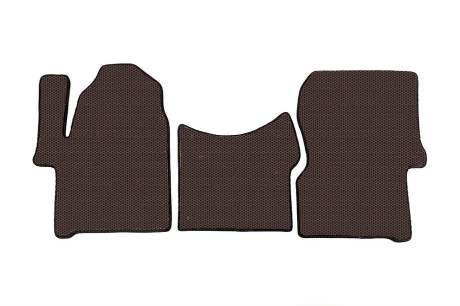 Volkswagen Crafter 2006–2016 Gummimattor Carsuit V3 (Brun) Foto 1