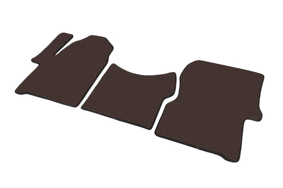Volkswagen Crafter 2006–2016 Gummimattor Carsuit V3 (Brun) Foto 2