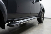 Ford Ranger 2007–2011 Sidosteg Rainbow (2 st, aluminium) foto 1