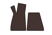 Smart 1998–2007 Carsuit gummimattor (Roadster, brun) foto 1