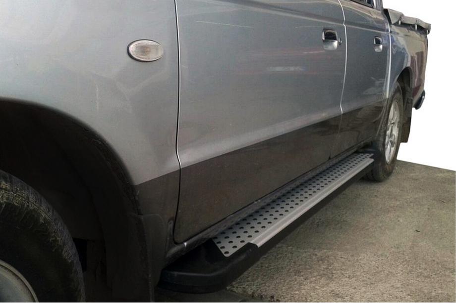 Ford Ranger 2007–2011 Sidosteg Allmond Grey (2 st, aluminium) Image
