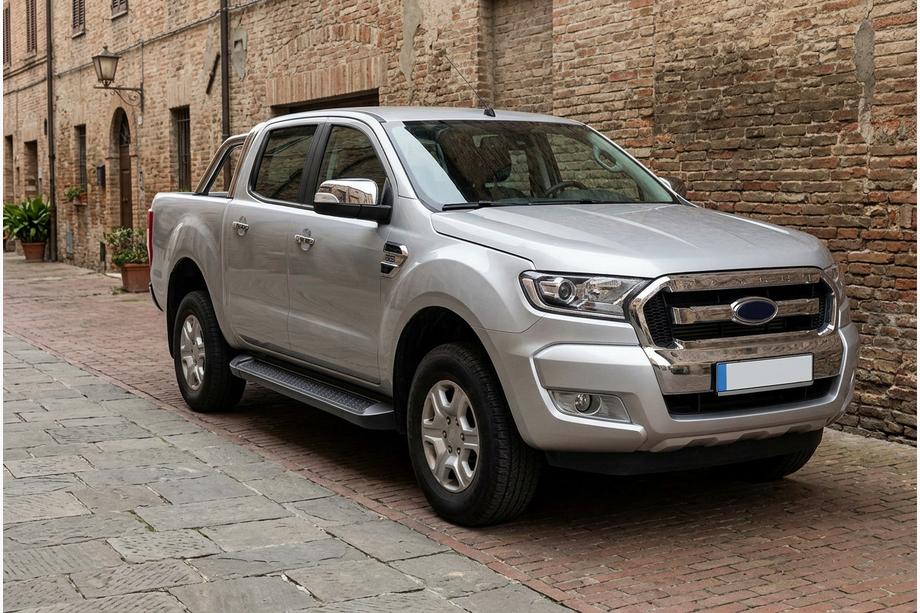 Ford Ranger 2011–2022 Sidosteg Allmond Black (2 st, aluminium) Image