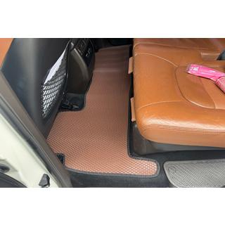 Gummimattor Carsuit (2007-2012, brun) Toyota Land Cruiser 200 2007–2021 foto 3