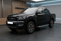 Ford Ranger 2011–2022 Sidosteg Fullmond (2 st, aluminium) foto 1