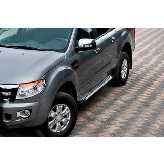Sidosteg Allmond Grey (2 st, aluminium) foto 1