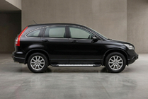 Honda CRV 2007–2011 Sidosteg Line (2 st, aluminium) foto 1