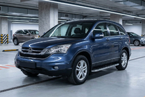 Honda CRV 2007–2011 Sidosteg Maydos V1 (2 st, aluminium ↗ rostfritt stål) foto 1