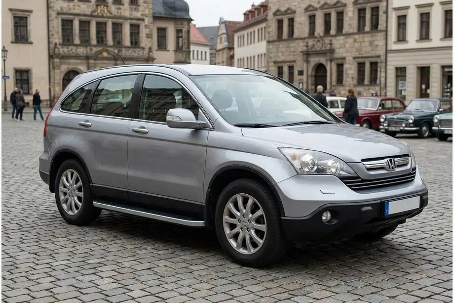 Honda CRV 2007–2011 Sidosteg Tayga Grey (2 st, aluminium) Image