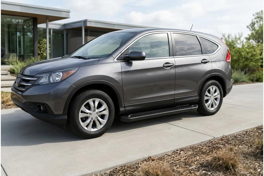 Honda CRV 2012–2016 Sidosteg Allmond Black (2 st, aluminium) Foto 1