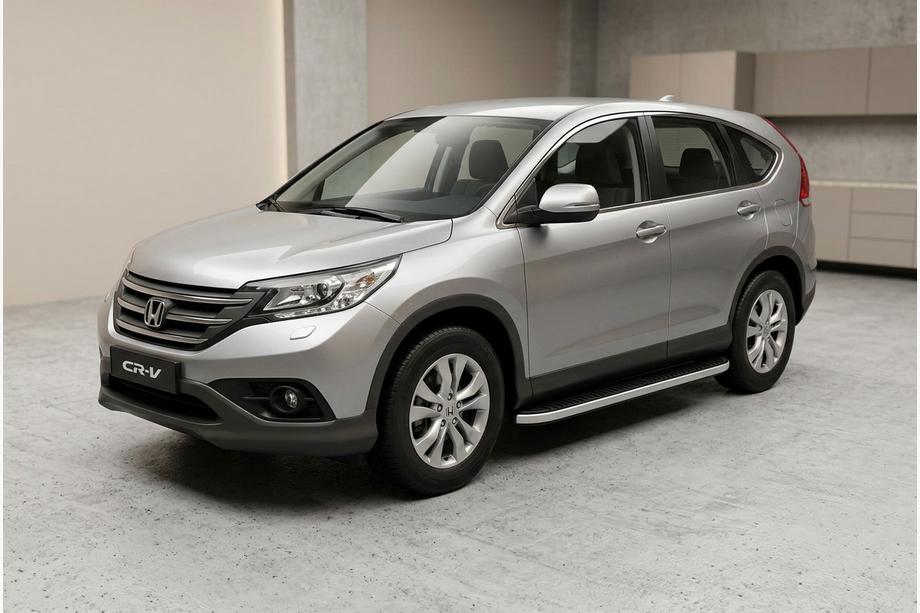 Honda CRV 2012–2016 Sidosteg Tayga Grey (2 st, aluminium) Foto 1