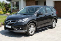Honda CRV 2012–2016 Sidosteg RedLine Black (2 st, aluminium) foto 1