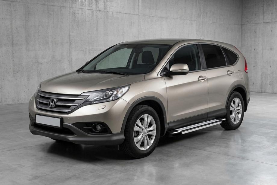 Honda CRV 2012–2016 Sidosteg Rainbow (2 st, aluminium) Image
