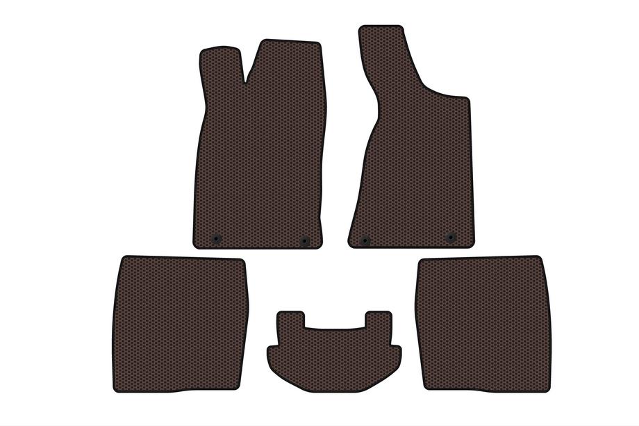 Audi 80/90 1987–1996 Gummimattor Carsuit (1987-1991, Sedan, brun) Image