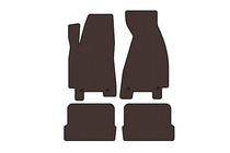 Audi 80/90 1987–1996 Gummimattor Carsuit (1991-1996, Coupé, brun) foto 1