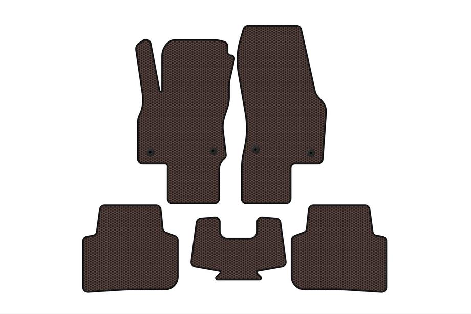 Audi Q3 2019–2025 Gummimattor Carsuit (Brun) Image
