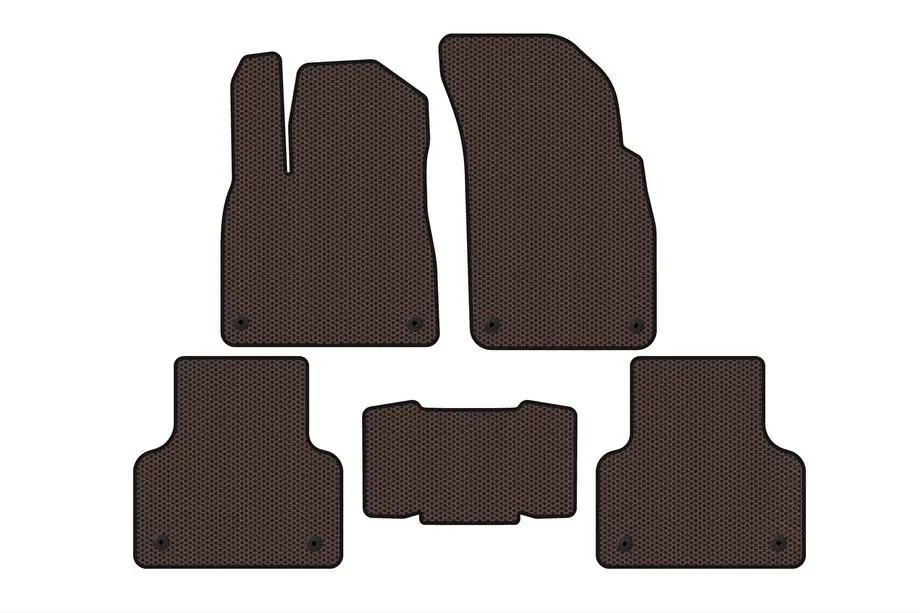 Audi Q8 2018– Gummimattor Carsuit (Brun) Image