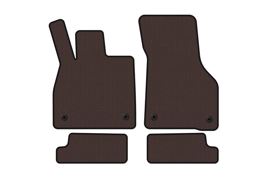 Audi TT 2014–2023 Carsuit gummimattor till kupén (Coupé, bruna) Image