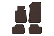 BMW 1-serie E81/E82/E87/E88 2004–2011 Gummimattor Carsuit (Brun) foto 1