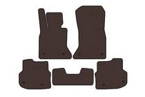 BMW 5-serien F10/F11 2010–2016 Gummimattor Carsuit 2010-2013 (Brun) foto 1