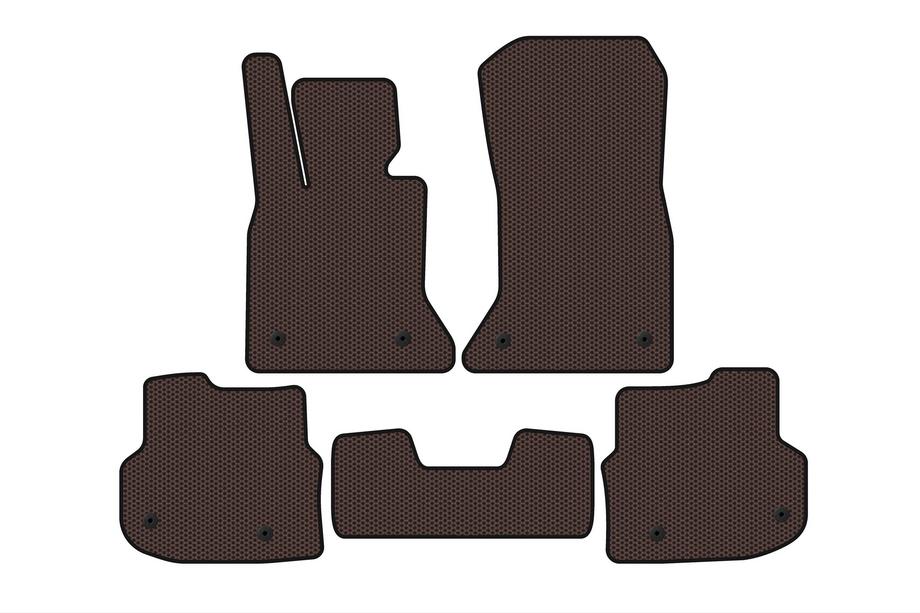 BMW 5-serien F10/F11 2010–2016 Gummimattor Carsuit 2010-2013 (Brun) Image