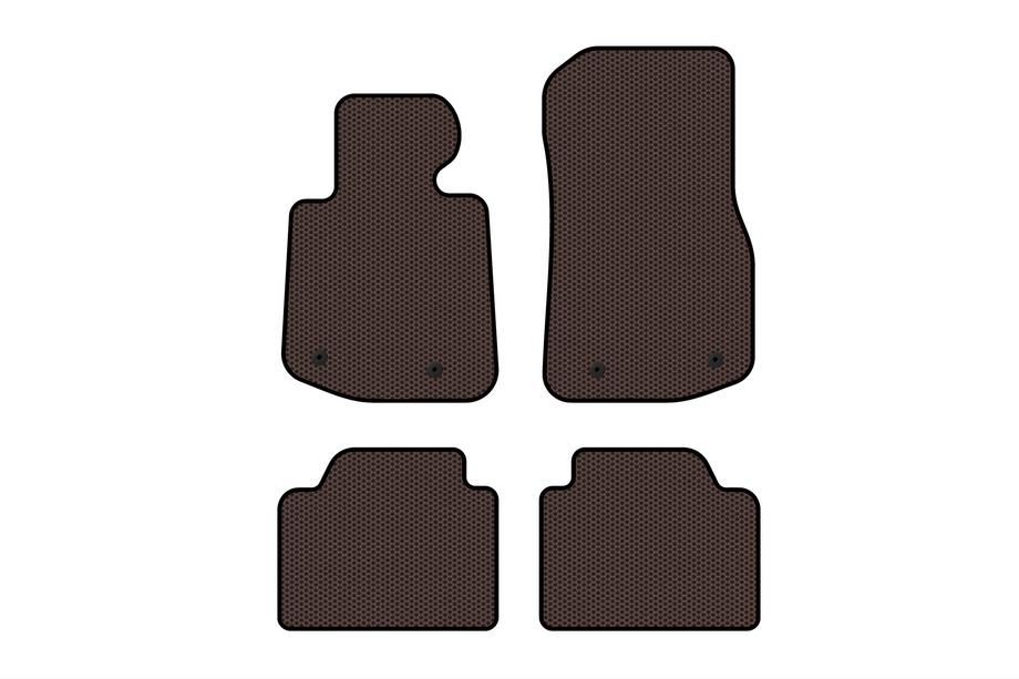 BMW 4-serie F32/F33/F36 2012–2020 Gummimattor Carsuit V2 (Brun) Image