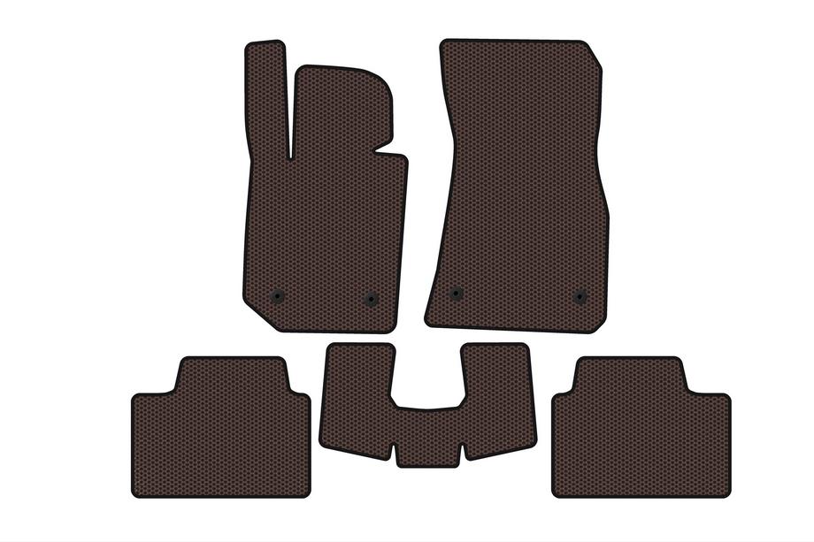BMW 3-serien G20/G21 2018– Gummimattor Carsuit (Brun) Image