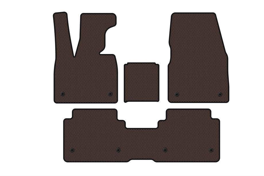 BMW I3 2013–2022 Gummimattor Carsuit (Brun) Image