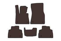 BMW X6 G06 2019–2027 Gummimattor Carsuit (Brun) foto 1