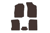 Chery Amulet 2003–2014 Gummimattor Carsuit (Brun) foto 1