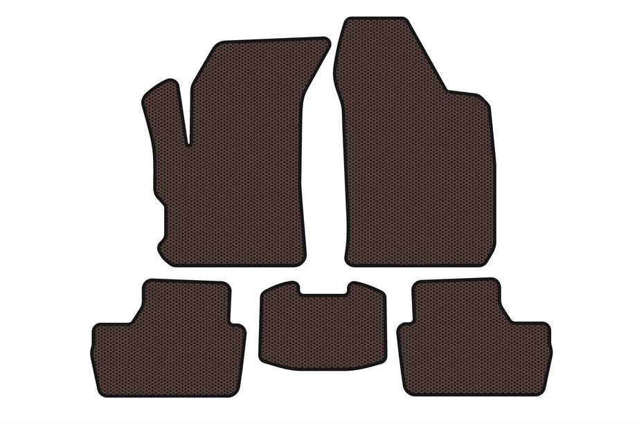 Chery Beat 2009–2015 Gummimattor Carsuit (Brun) Image