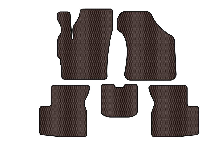 Chery QQ 2003–2022 Gummimattor Carsuit (Brun) Image