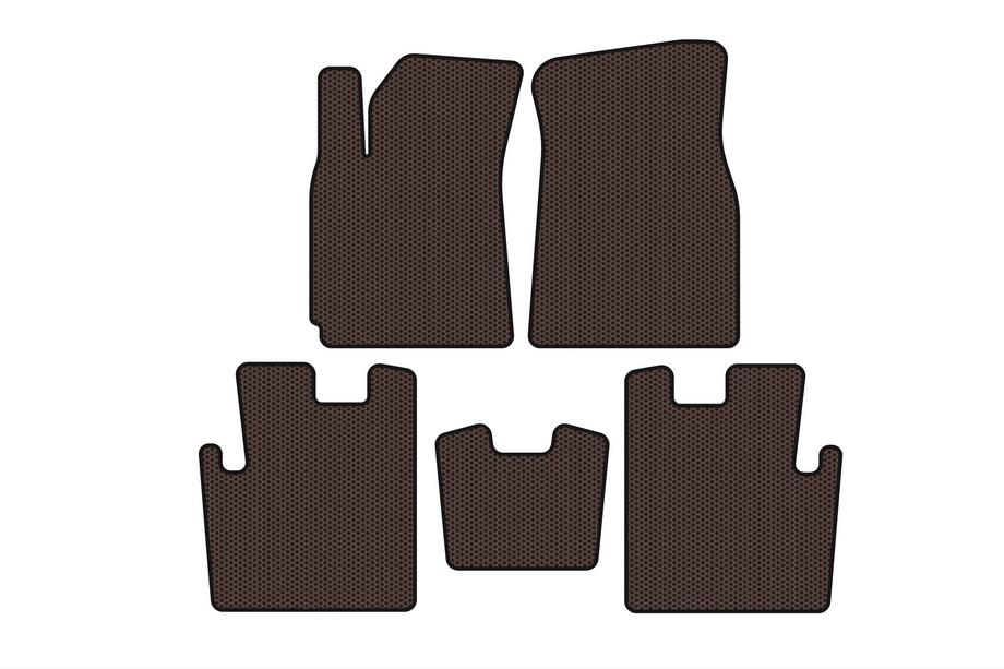 Chery Tiggo 1 2005–2016 Gummimattor Carsuit (2009-2013, brun) Image