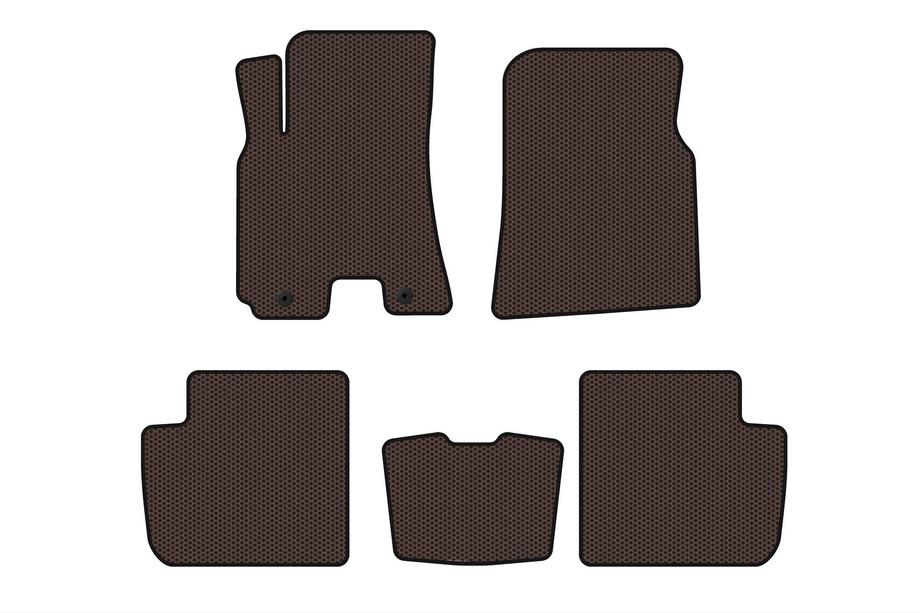 Chery Tiggo 3 2005– Gummimattor Carsuit (Brun) Image