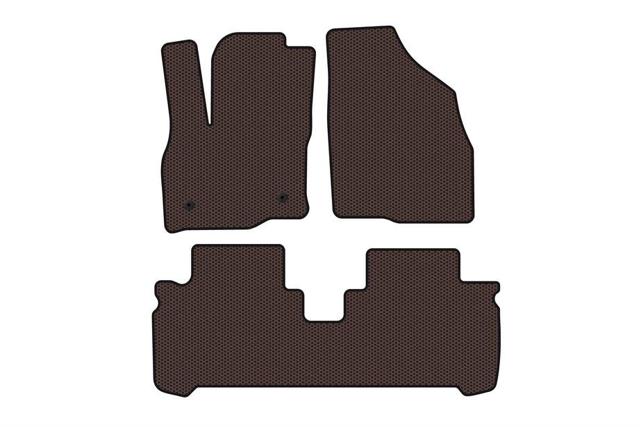 Chevrolet Bolt 2016–2023 Gummimattor Carsuit (Brun) Image
