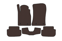 Chevrolet Camaro 2009–2015 Gummimattor Carsuit (Brun) foto 1