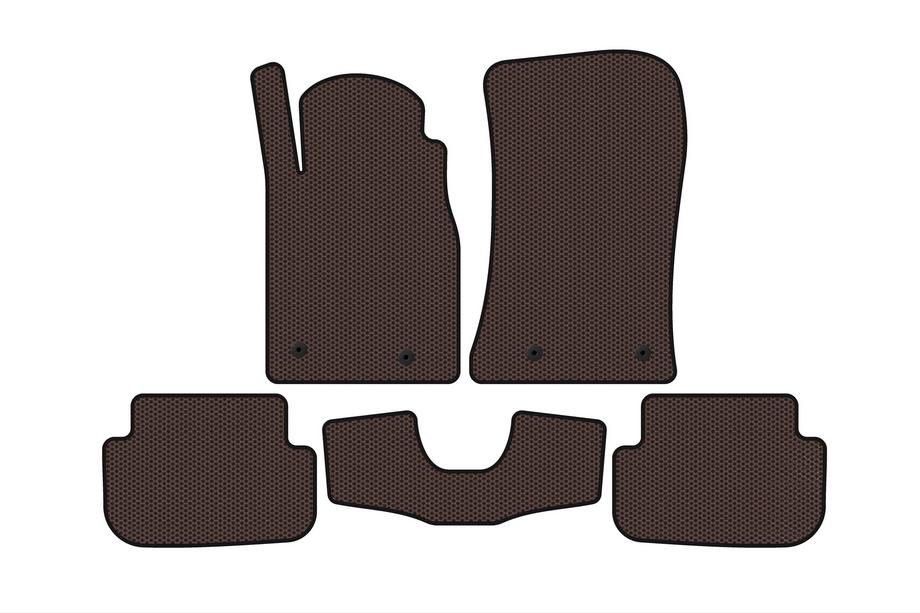Chevrolet Camaro 2009–2015 Gummimattor Carsuit (Brun) Image